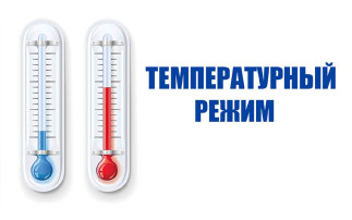 О температурном режиме в социальных объектах.